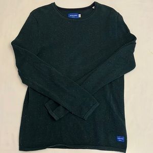 Men’s Jack and Jones Knit Crewneck - Forest Multi